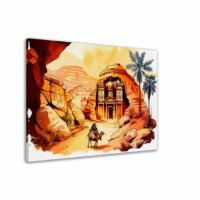 Tableau art cadre imprimé - Splendeur de Petra