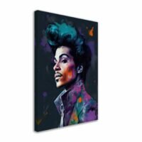 Toile cadre décoratif – Aquarelle Portrait de Prince Toile cadre décoratif - Aquarelle Portrait de Prince