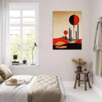 Tableau Abstrait rouge et noir Ladislav Sutnar abstrait rouge et noir ladislav sutnar