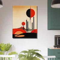 Tableau Abstrait rouge et noir Ladislav Sutnar abstrait rouge et noir ladislav sutnar