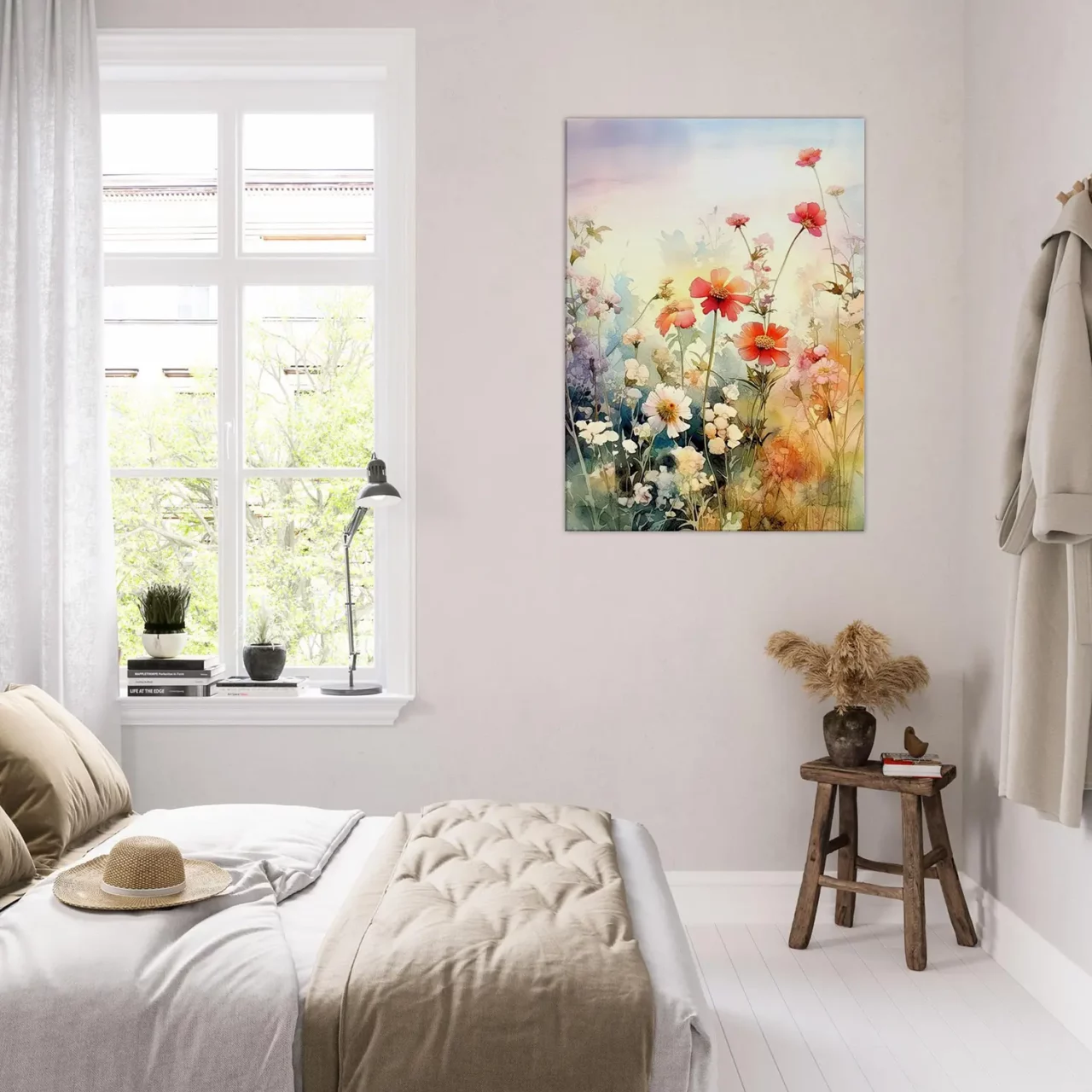 Aquarelle Fleurs sauvages des champs aquarelle fleurs sauvages des champs