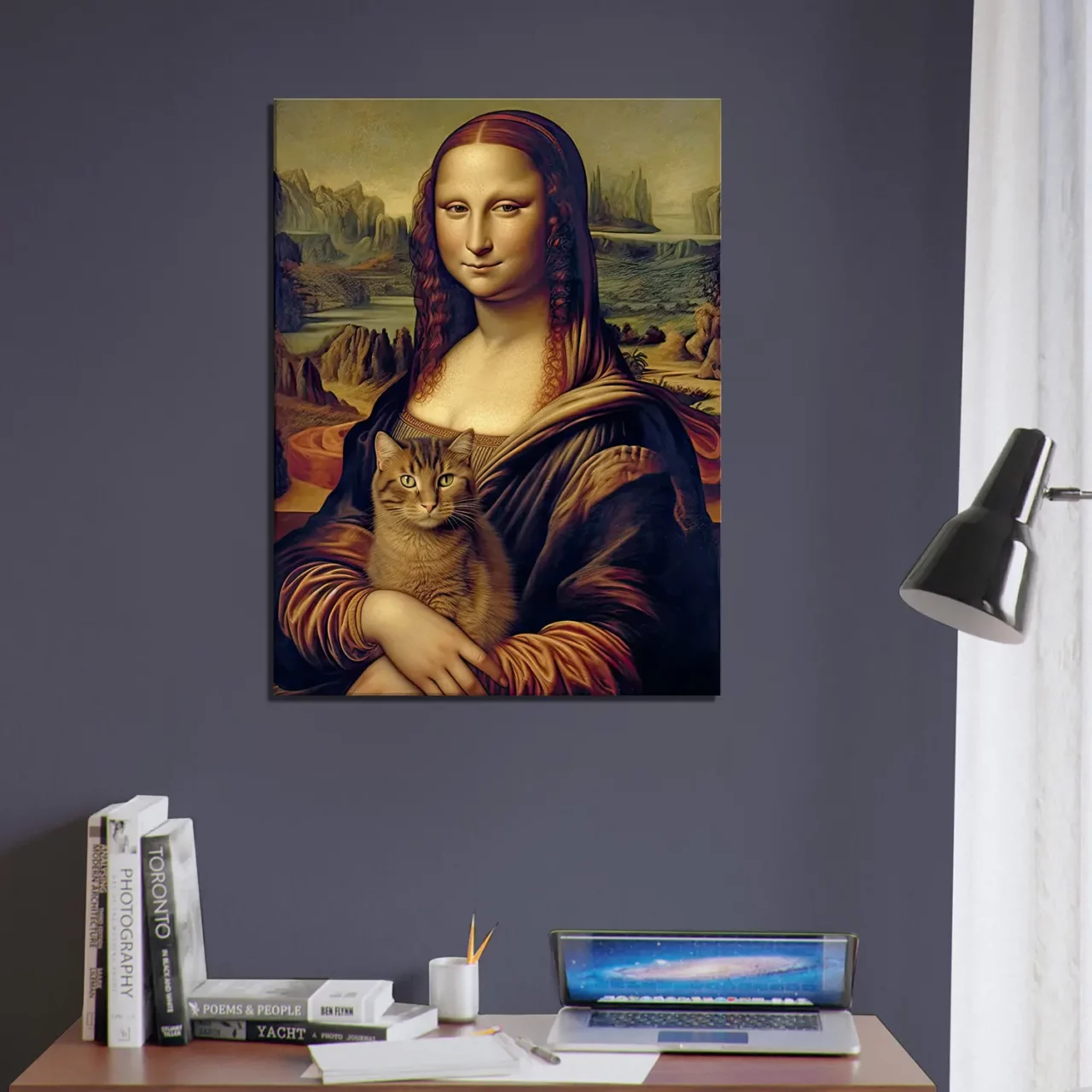 Mona Lisa tenant un chat dans ses bras mona lisa tenant un chat dans ses bras