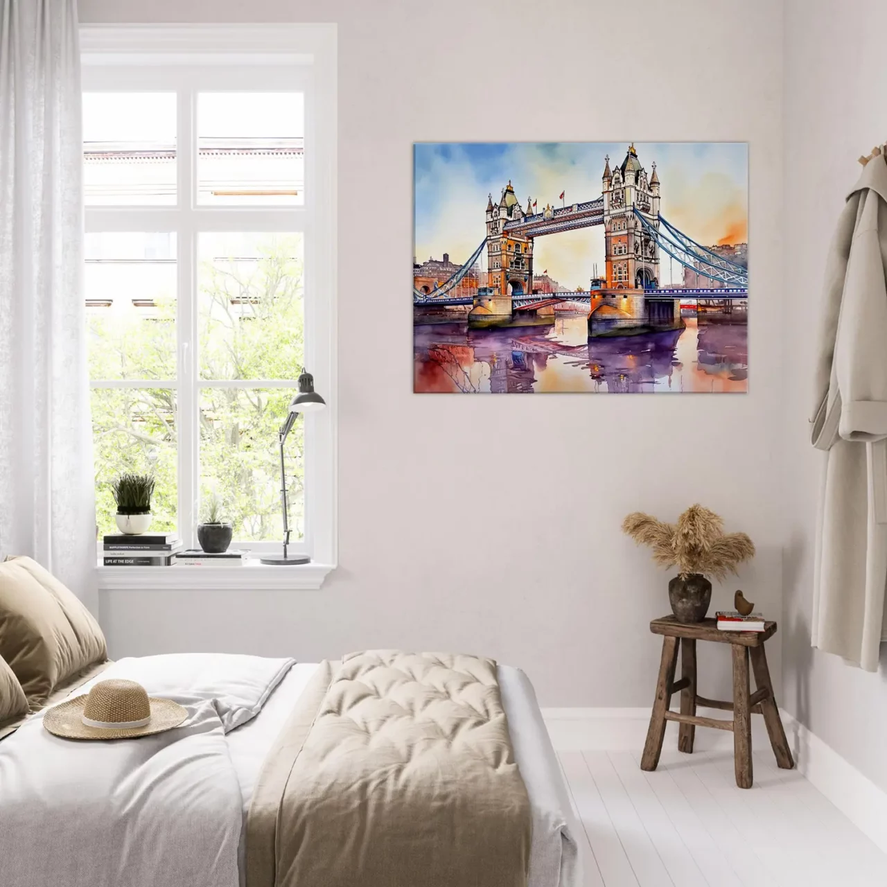 aquarelle pont de londres