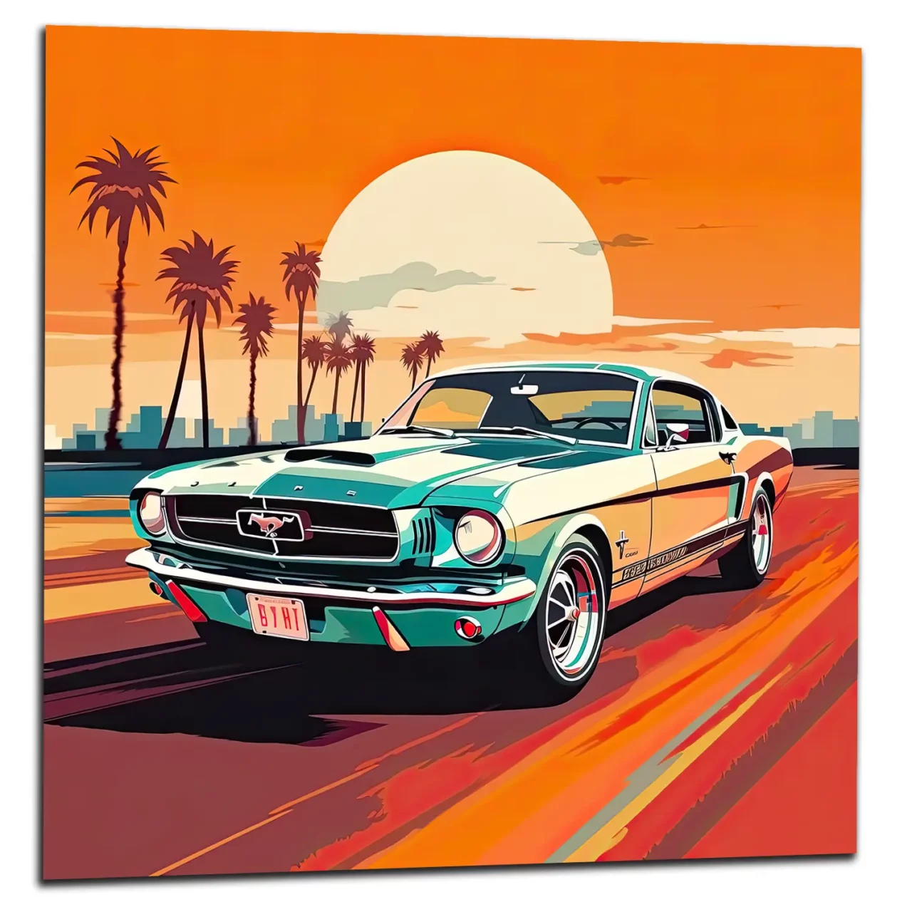 ford mustang miami road