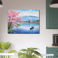 lac du mont fuji