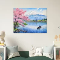 lac du mont fuji
