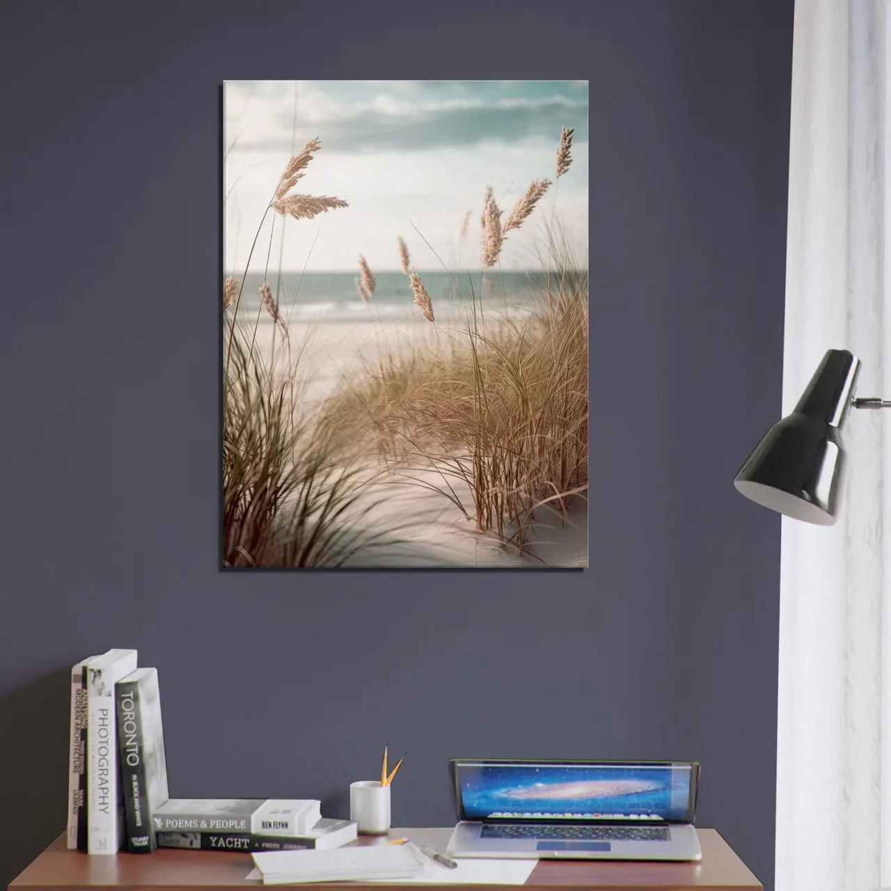 Cadre mural Herbe de plage, oyat des dunes herbe de plage, oyat des dunes
