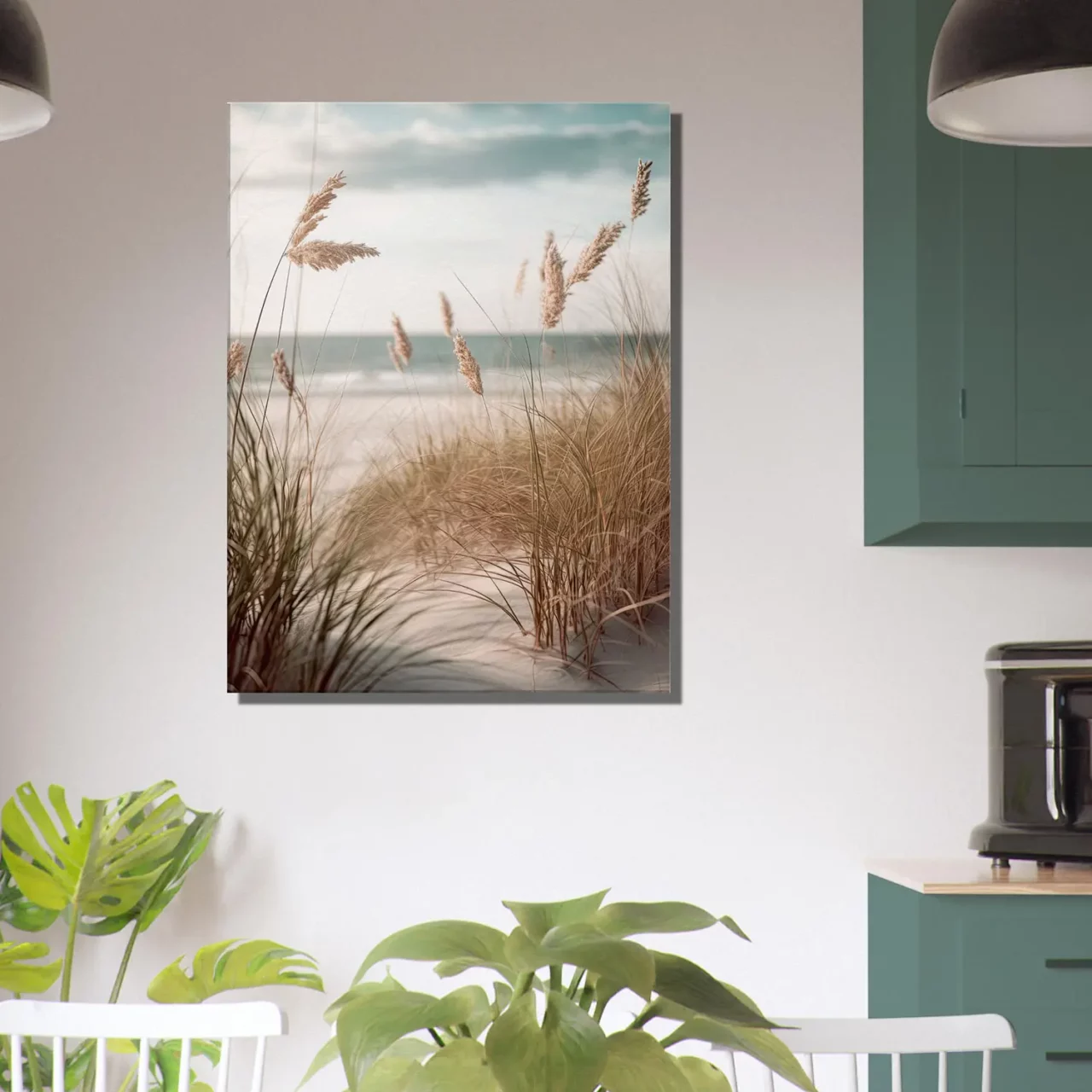 Cadre mural Herbe de plage, oyat des dunes herbe de plage, oyat des dunes