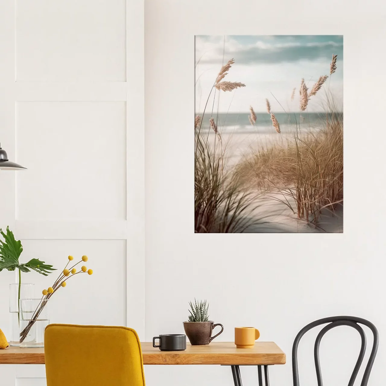 Cadre mural Herbe de plage, oyat des dunes herbe de plage, oyat des dunes