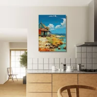 Tableau Cabane de pêcheur sur l’ile d’Oléron cabane de pêcheur sur l'ile d'oléron