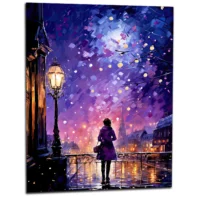 Tableau Admirer Paris sous les étoiles admirer paris sous les étoiles