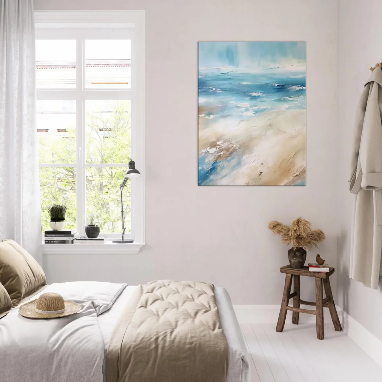 Sable et Ocean Tableau mural Art Abstrait sable et ocean art abstrait