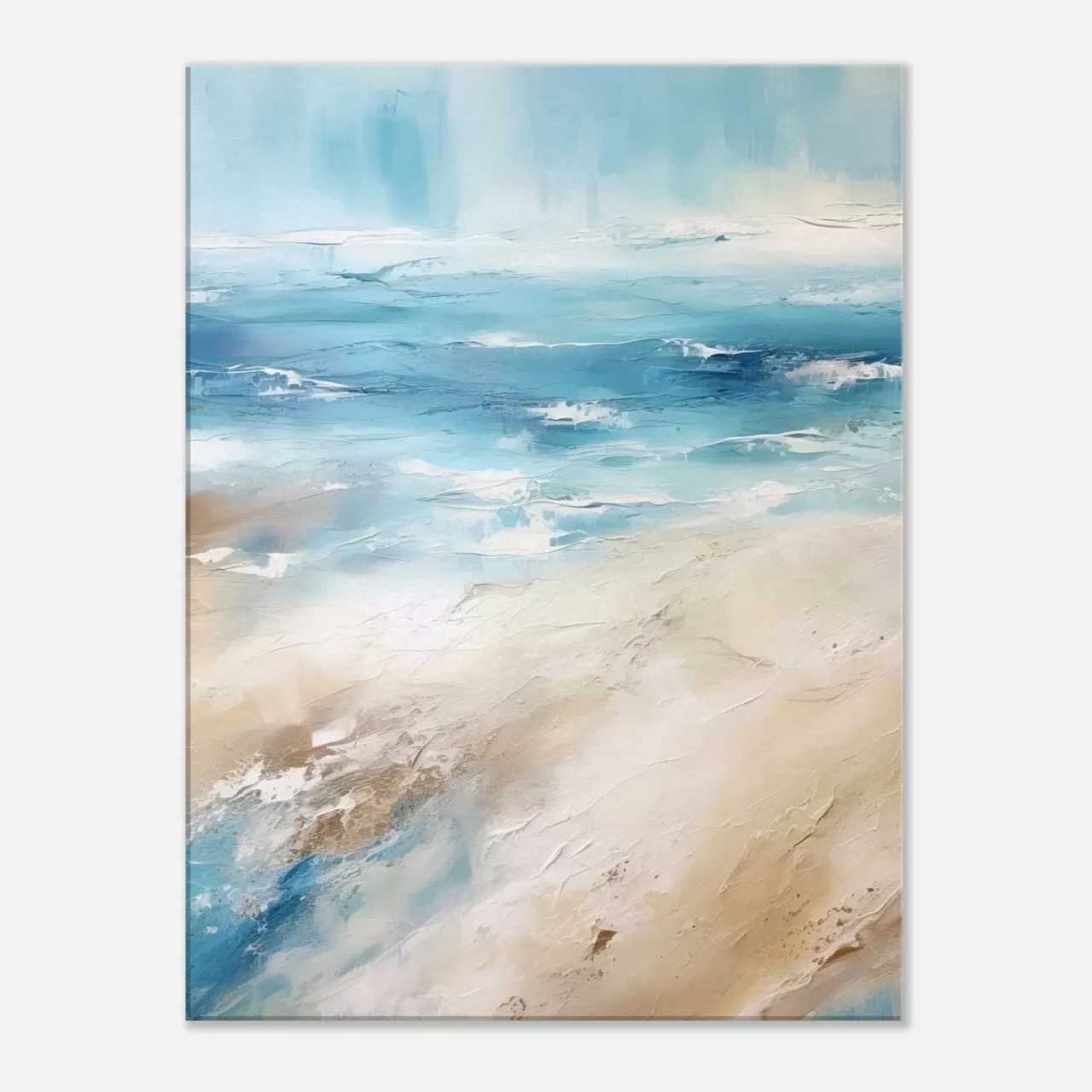 Sable et Ocean Tableau mural Art Abstrait sable et ocean art abstrait