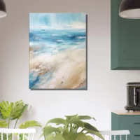 Sable et Ocean Tableau mural Art Abstrait sable et ocean art abstrait