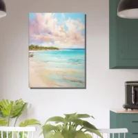 sérénité pastel et rêve côtier