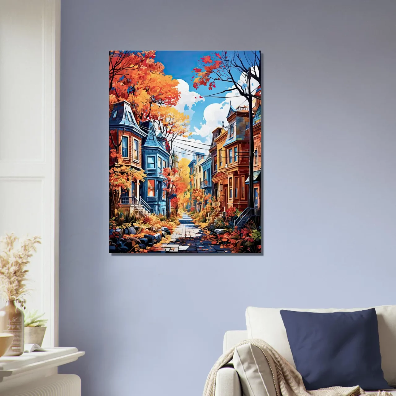 Tableau Automne en Ville : La Magie de Montréal automne en ville : la magie de montréal