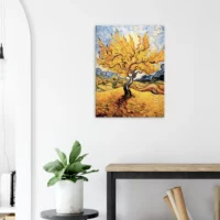 Tableau Réinterprétation Le Murier de Van Gogh réinterprétation le murier de van gogh