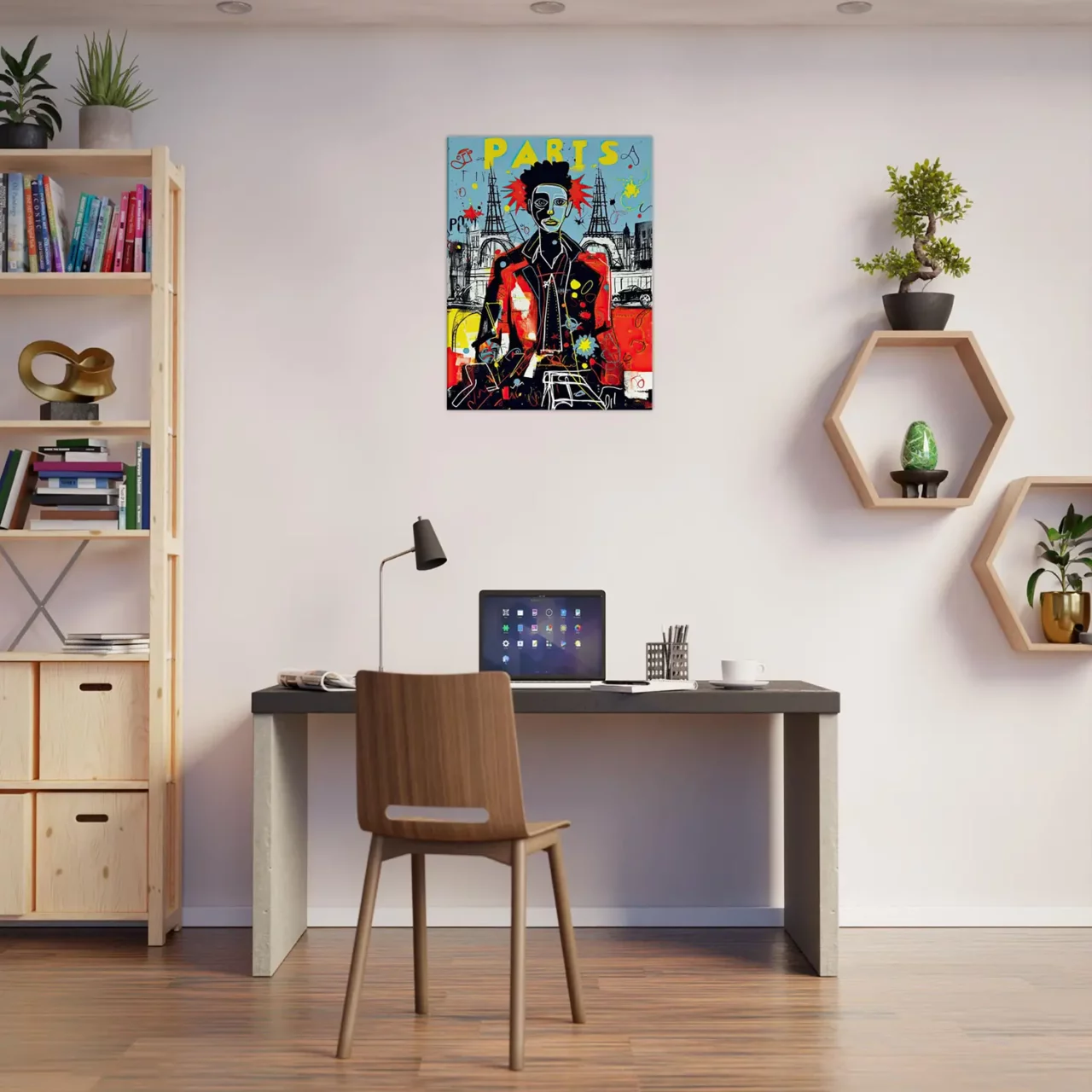 vision artistique moderne de paris par basquiat