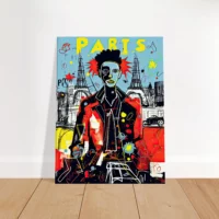 vision artistique moderne de paris par basquiat