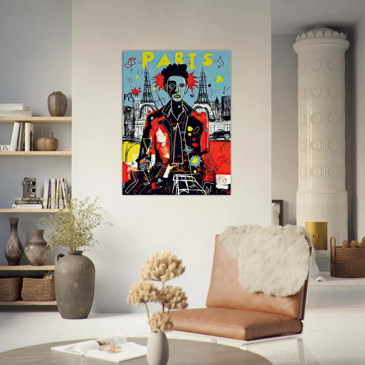 vision artistique moderne de paris par basquiat