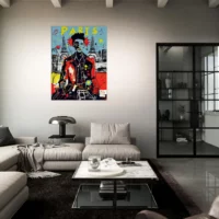 vision artistique moderne de paris par basquiat