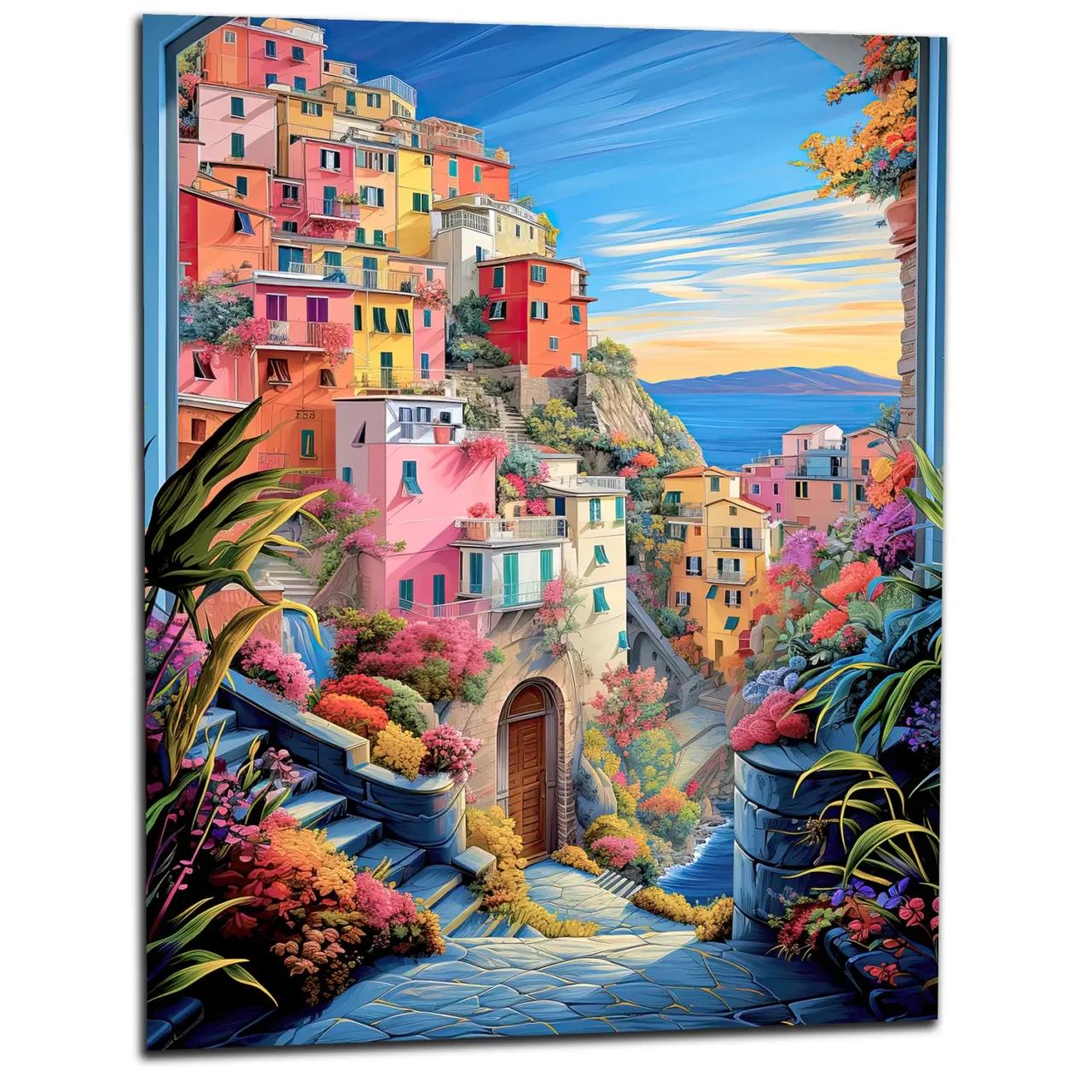 Cadre Cinq Terres, la beauté de l’Italie cinq terres, la beauté de l'italie