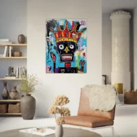 Couronne de l’Esprit: Echo de Basquiat basquiat couronne
