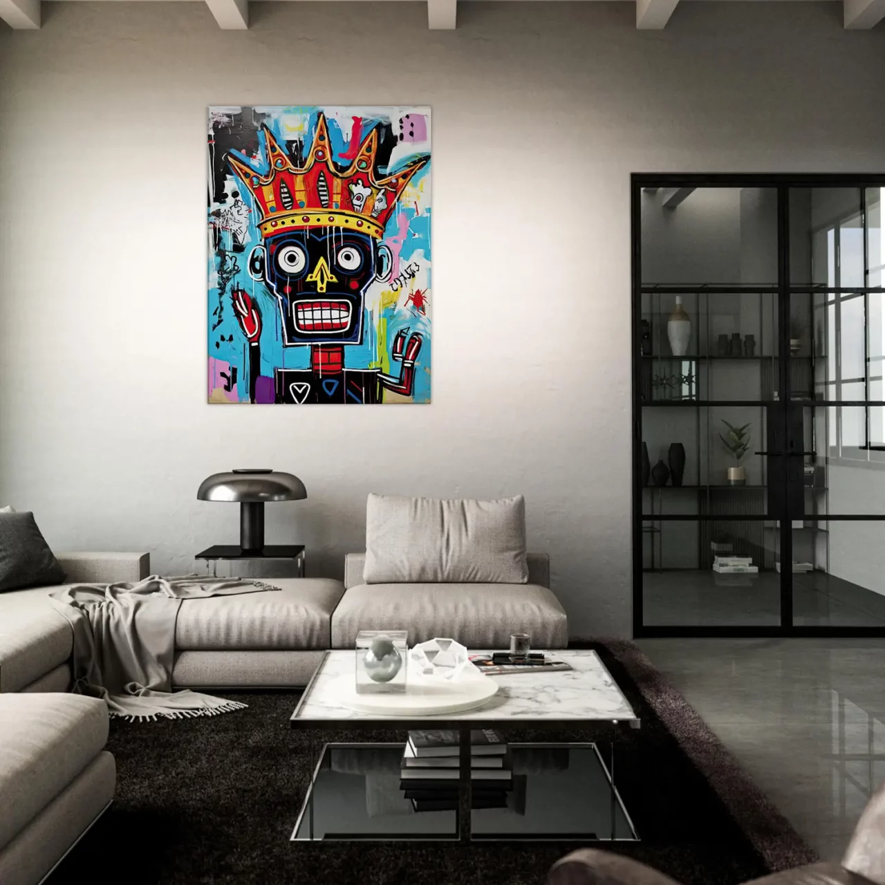 Couronne de l’Esprit: Echo de Basquiat basquiat couronne