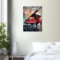 décor piano à queue style george mathieu
