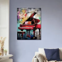 décor piano à queue style george mathieu