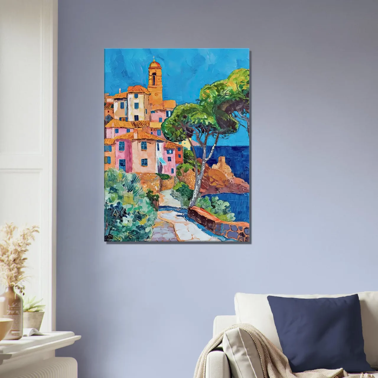 peinture collioure aux couleurs de matisse