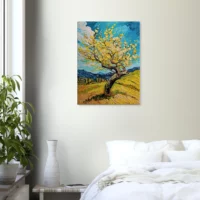 tableau le murier hommage a van gogh