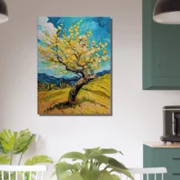 tableau le murier hommage a van gogh
