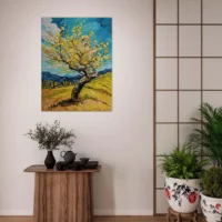 tableau le murier hommage a van gogh