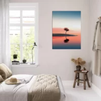 Cadre mural Oasis Rose des sables