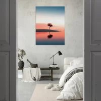 Cadre mural Oasis Rose des sables