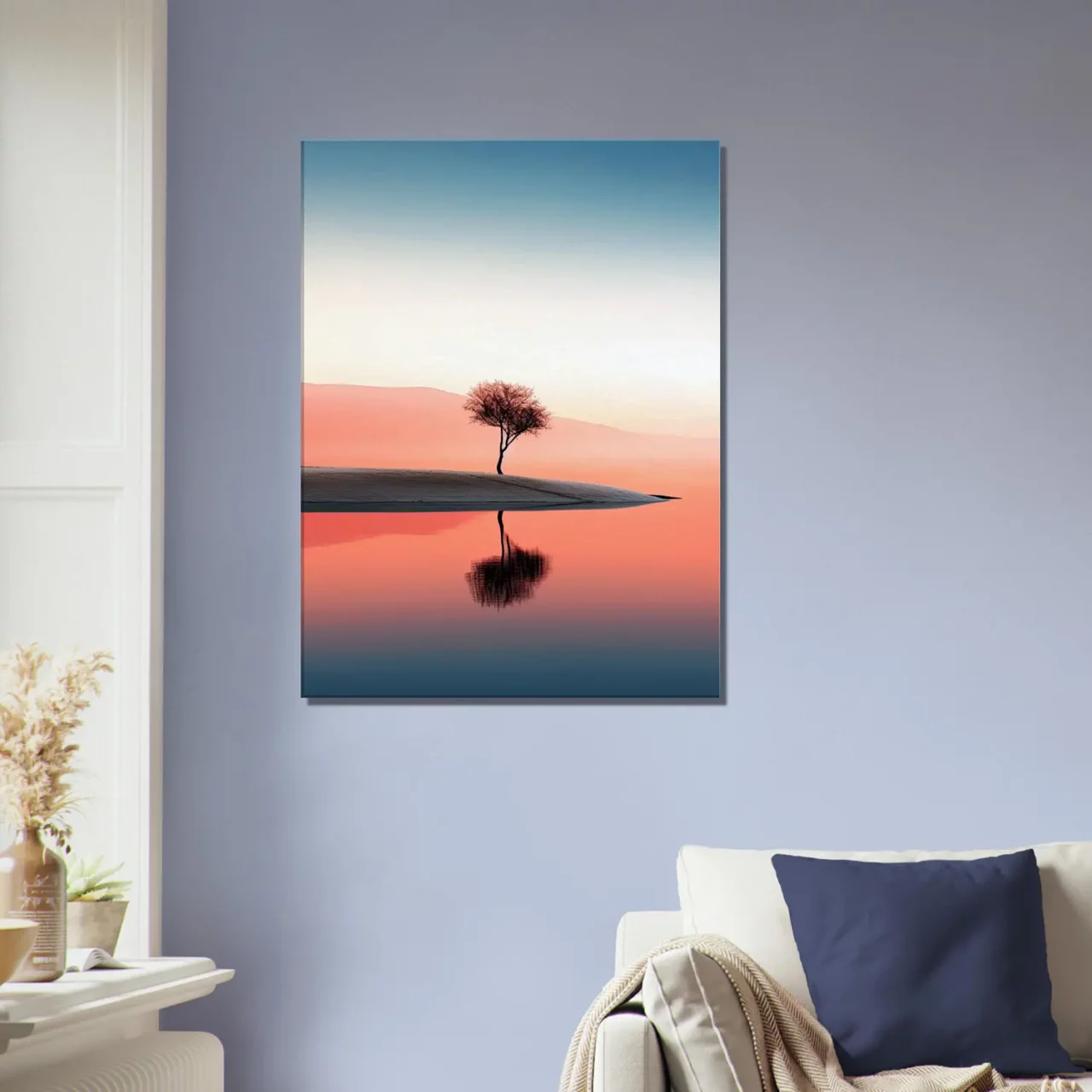 Cadre mural Oasis Rose des sables