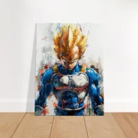Tableau Mural Manga Vegeta de Dragon Ball Tableau Mural Manga Vegeta de Dragon Ball