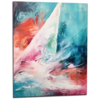 Tableau abstrait surf et mouvement de l’océan Tableau abstrait surf et mouvement de l'ocean
