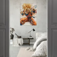 Tableau mural Manga Sangoku Dragonball Tableau mural Manga Sangoku Dragonball