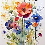 Toiles Fleurs