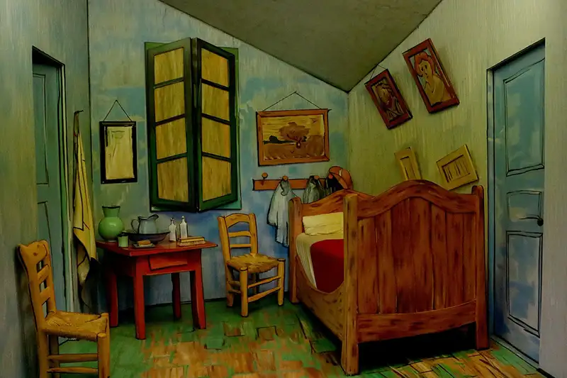 tableau inspire du peintre Van Gogh tableau inspiré du peintre Van Gogh