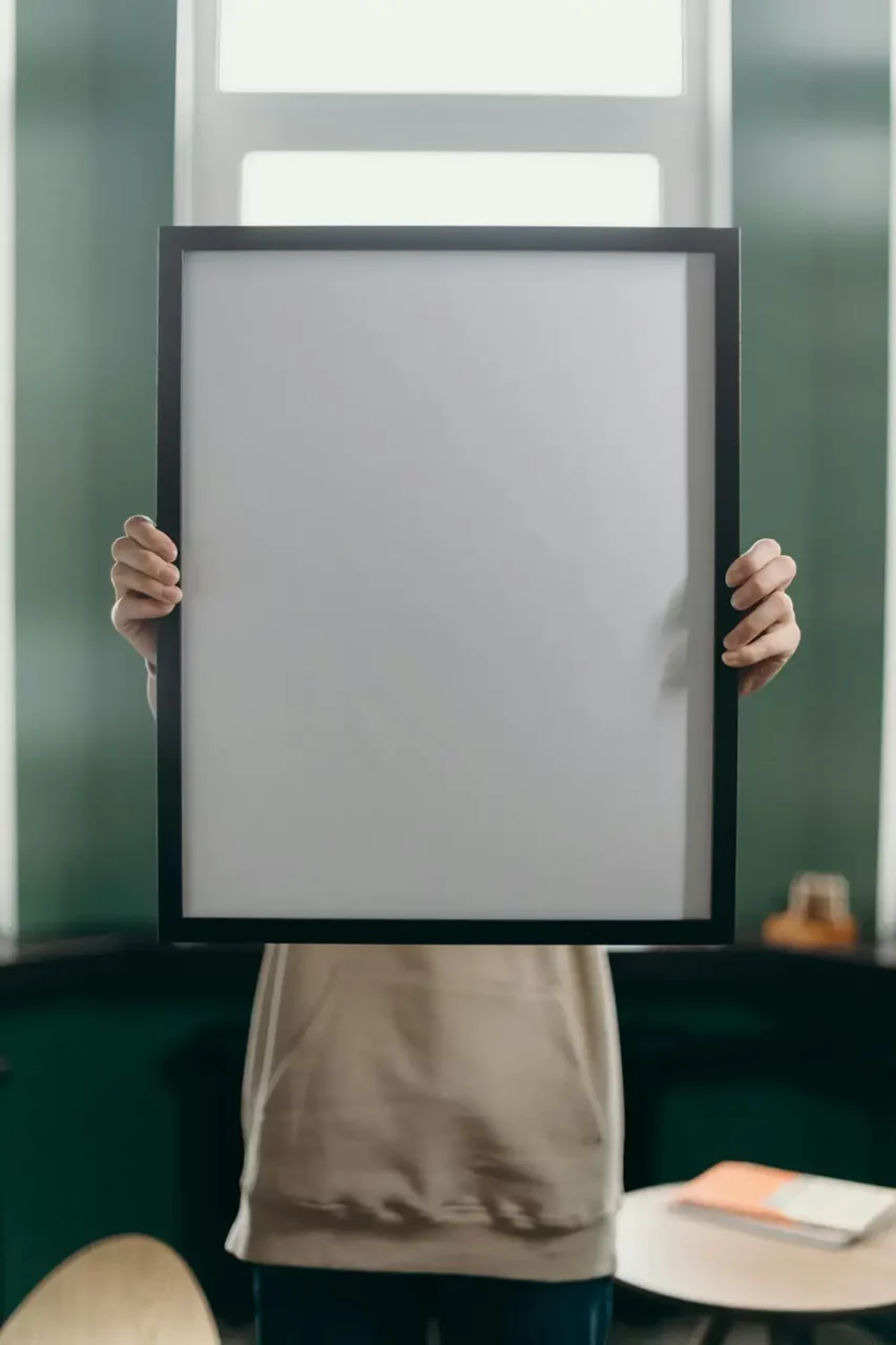 encadrement poster